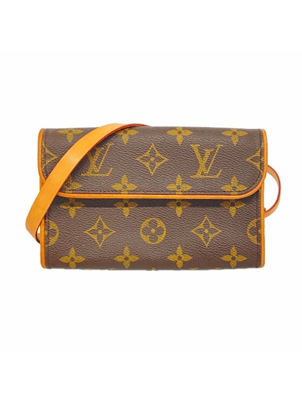Louis Vuitton Waist Bag Monogram Pochette Florentine Brown